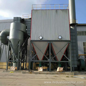 High temperature glass fiber bag type dust collector